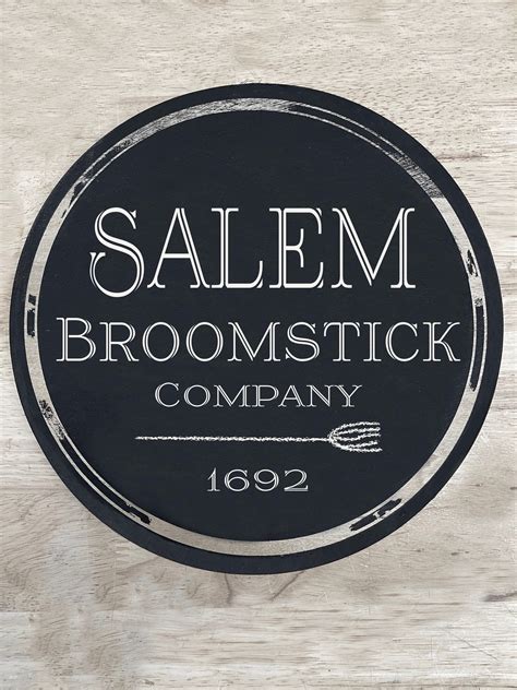 salem broom company sign
